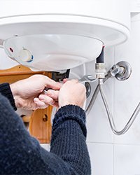 repairing heater tank